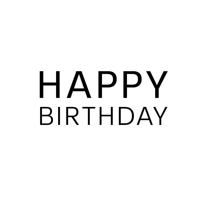 Greeting card - Happy Birthday