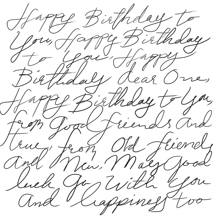 Greeting card - Happy Birthday Song