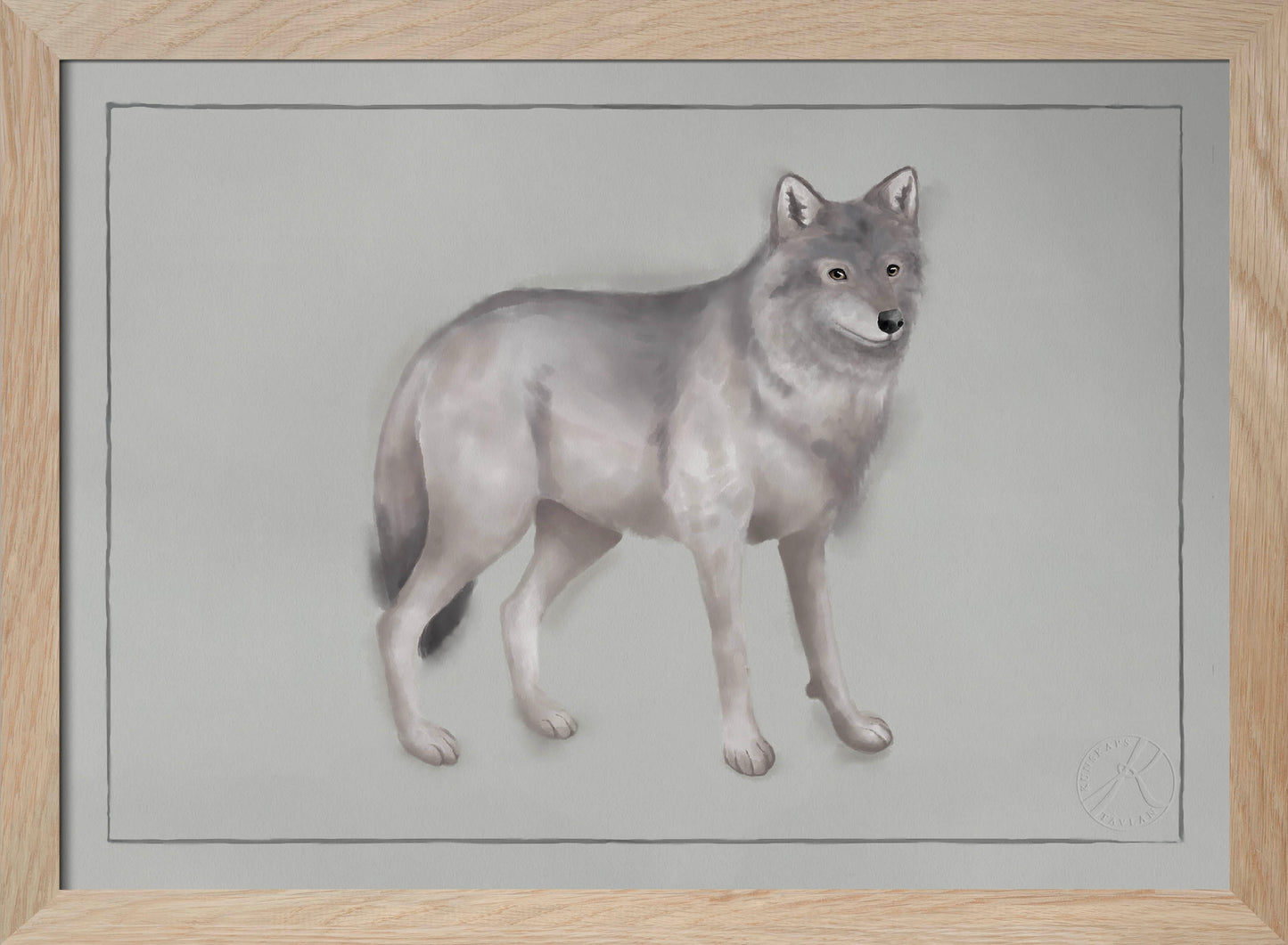 The Wolf - Watercolour