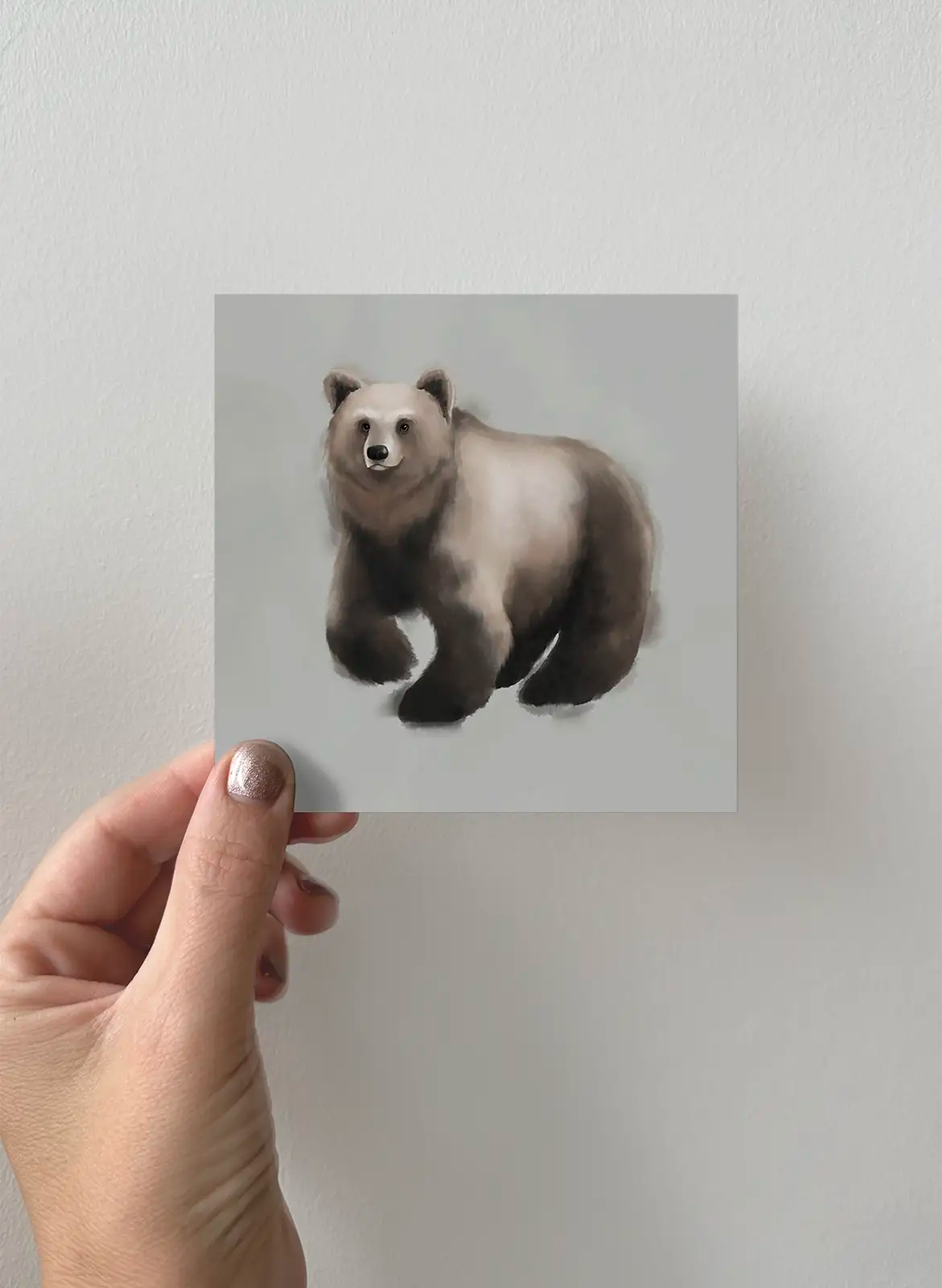 Greeting card - The Bear