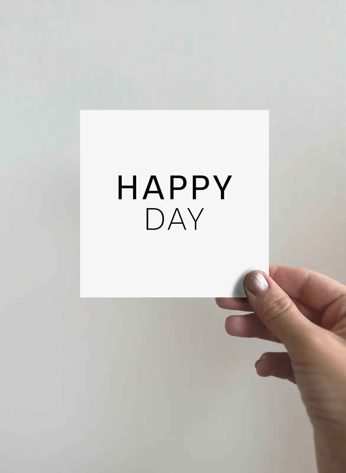 Greeting card - Happy Day