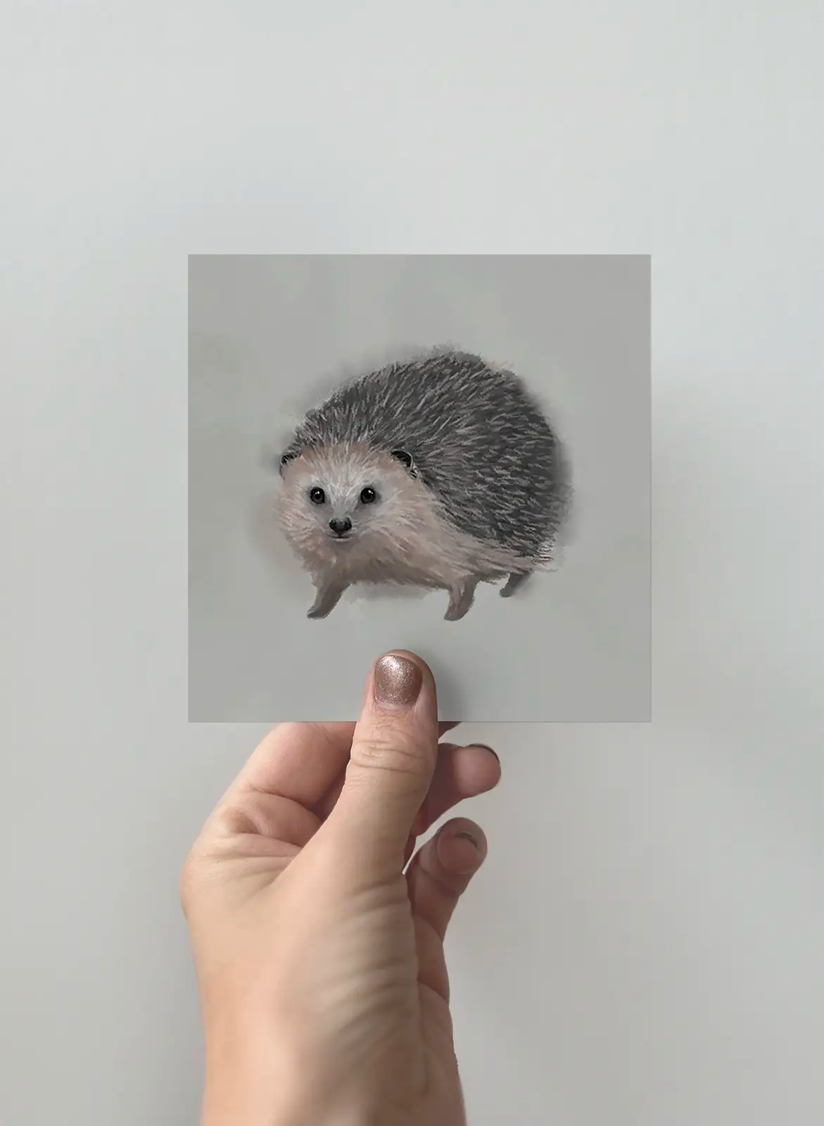 Greeting card - The Hedgehog