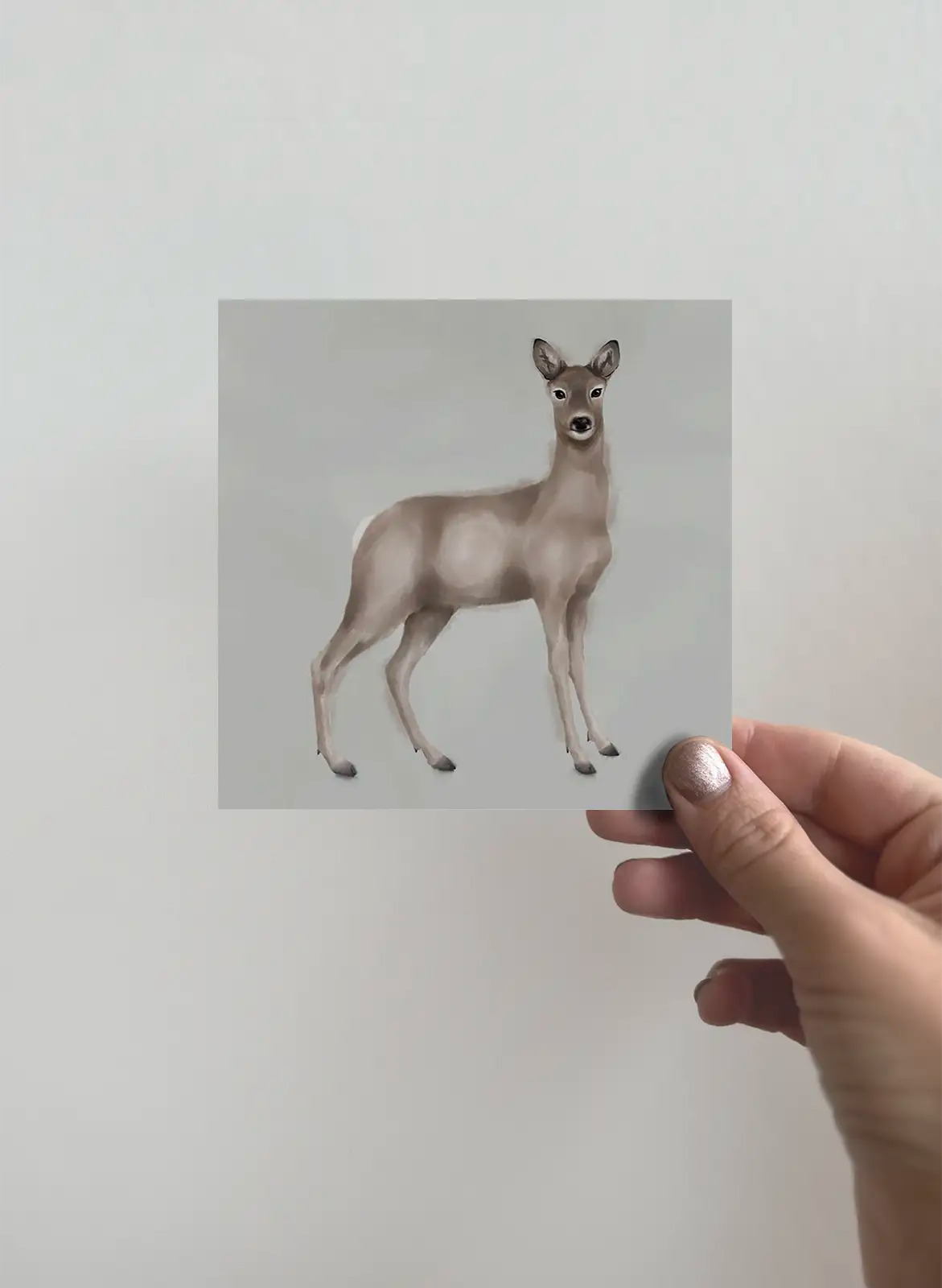 Greeting card - The Deer