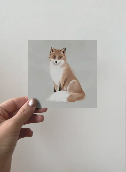 Greeting card - The Fox