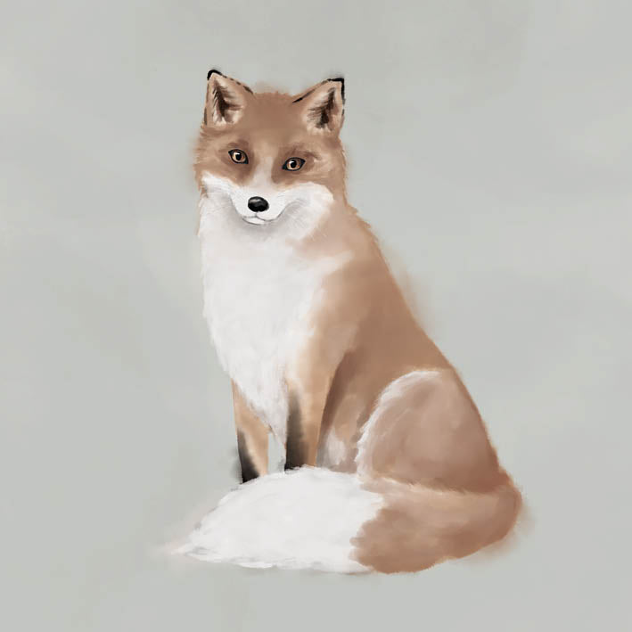 Greeting card - The Fox