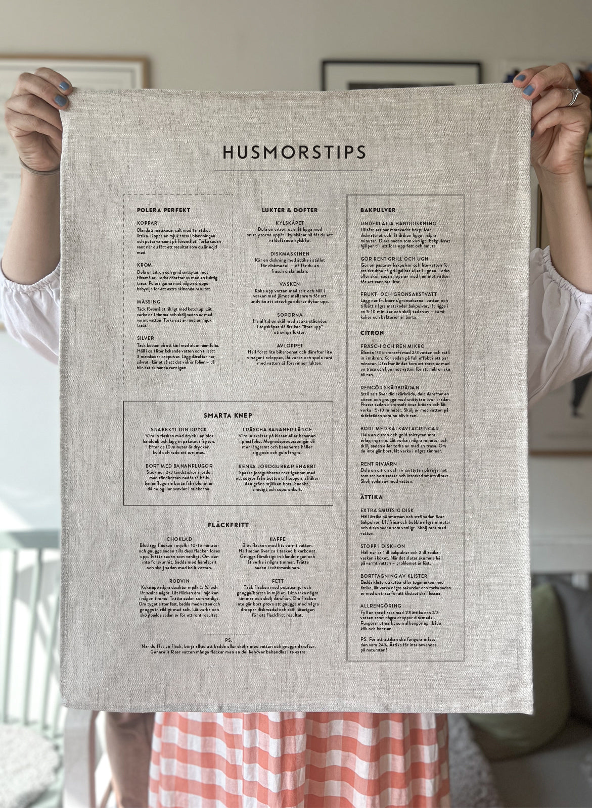 Kitchen towel - Husmorstips