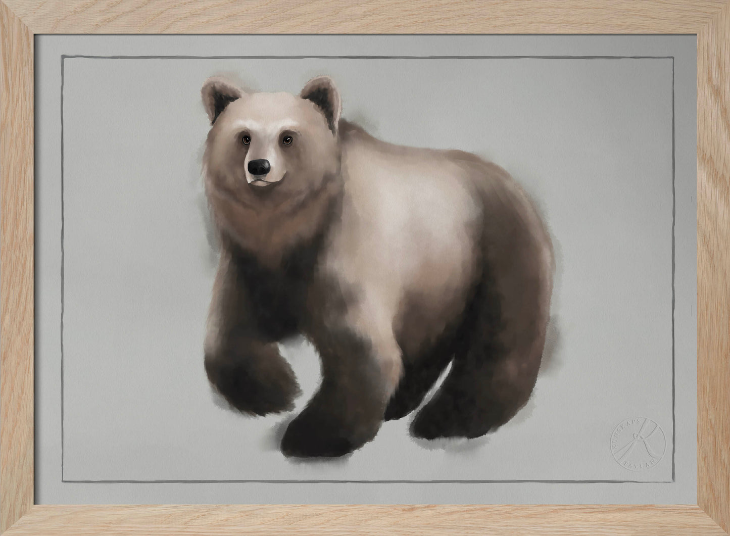 The Bear - Watercolour