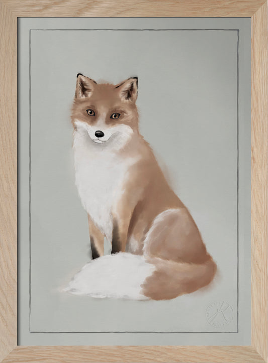 The Fox - Watercolour