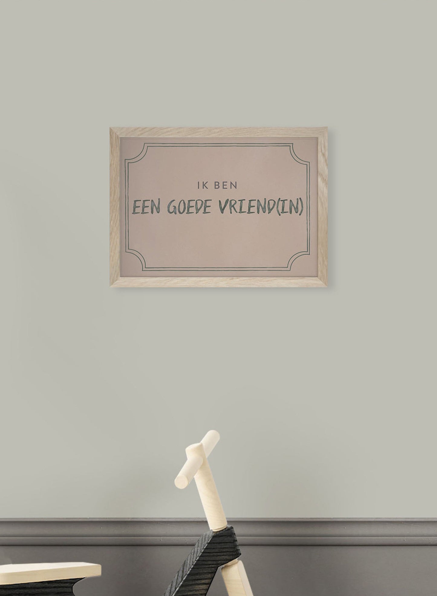 Vriendendiploma, Dusty Rose - Good Friend Diploma in Dutch