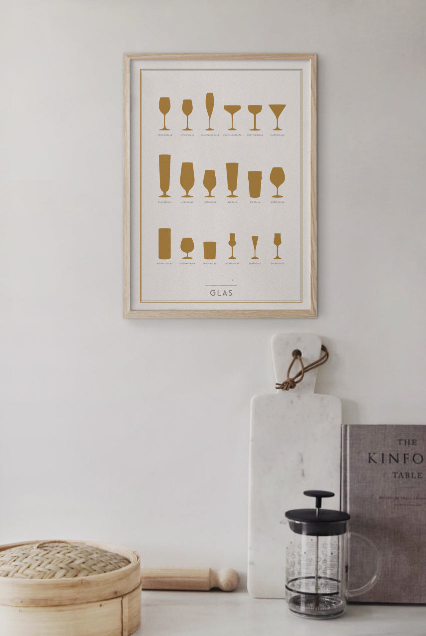 Glas - Limited edition - Glasses In Swedish